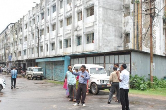 Aftershock of tremor hits Tripura again Aftershock of tremor hits Tripura again